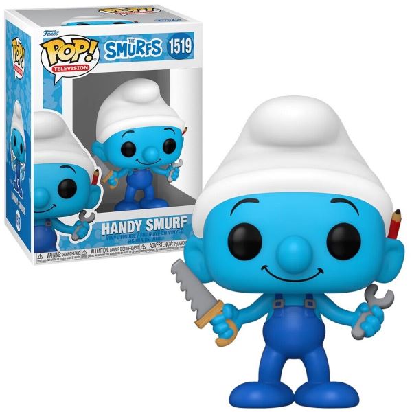 FUNKO POP THE SMURFS Handy 1519 In box (11x16cm) …x6…X36